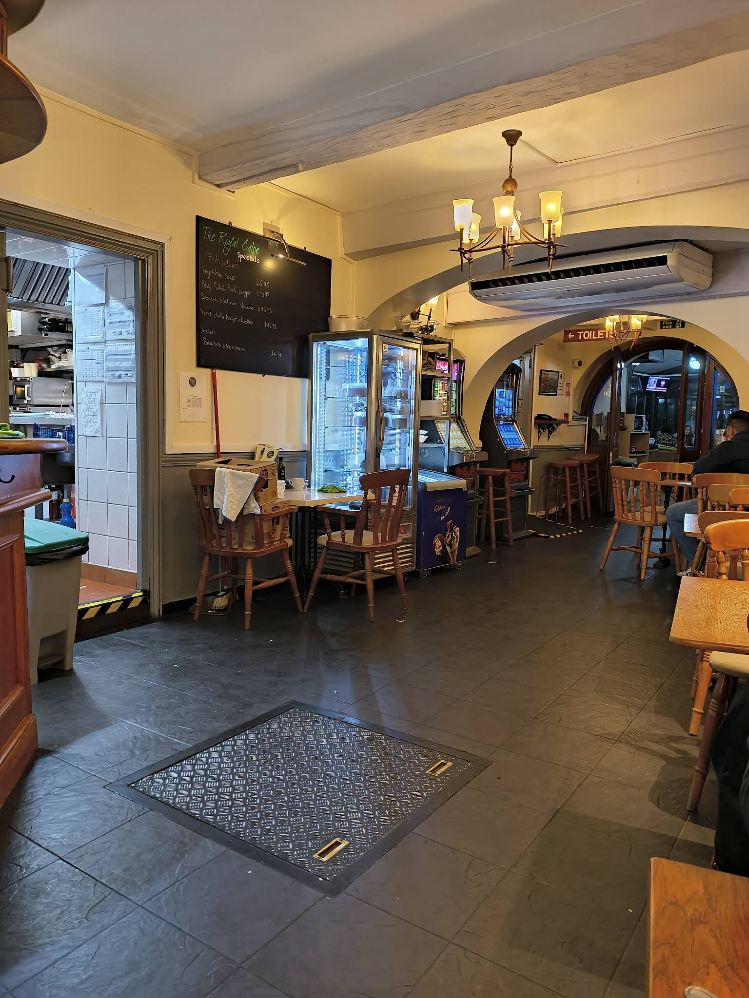 Interior of The Royal Calpe pub