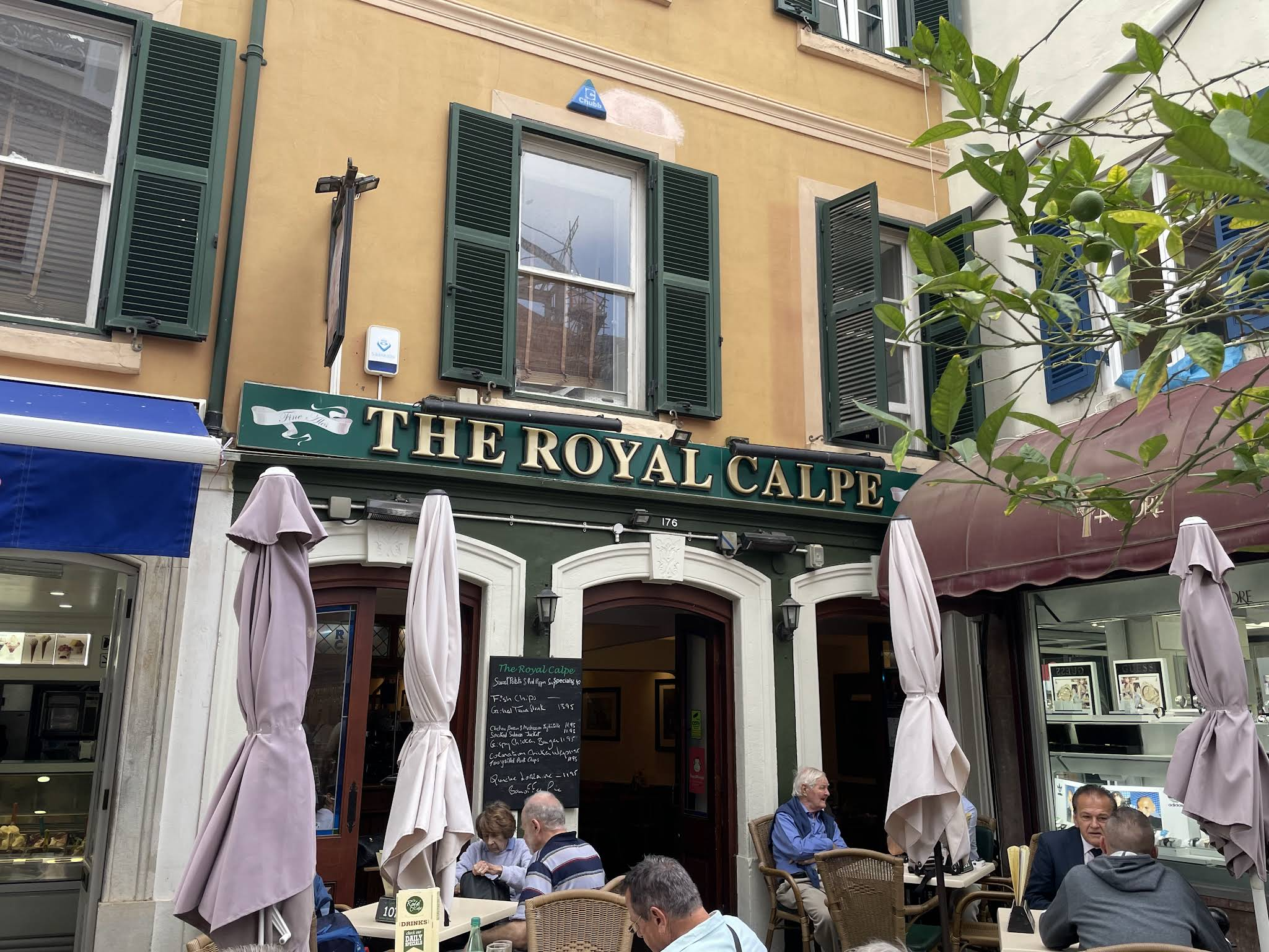 The Royal Calpe exterior and terrace